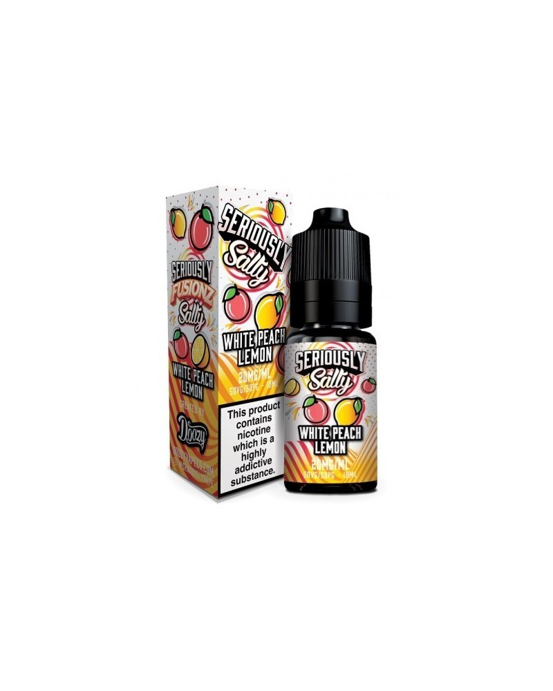 White Peach Lemon - Doozy - Seriously Salty Fusionz | 4 for £12