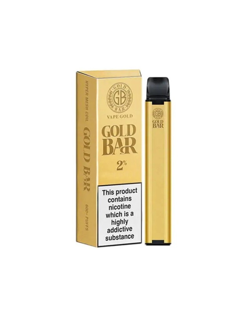 Super Mix Gold Bar Gold Bar 600 Puffs Disposable