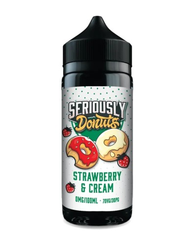 Strawberry Cream Doozy 100ml | Buy 2 Get 3rd £1 | Seriously Doughnuts