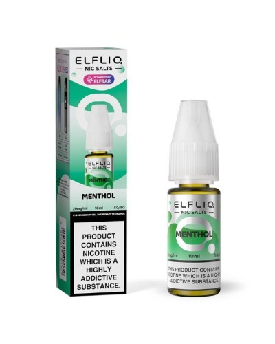 Menthol Elfliq Nic Salt 10ml | 4 for £12