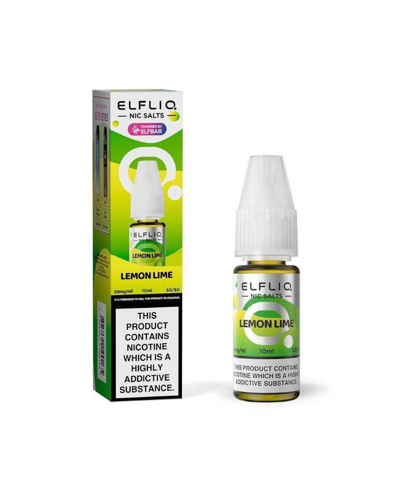 Lemon & Lime Elfliq Nic Salt 10ml | 4 for £12