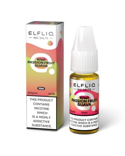 Kiwi Passionfruit Guava Elfliq Nic Salt 10ml | 4 for £12