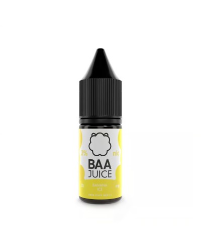 Banana Ice Baa Juice Nic Salt | 4 for £10