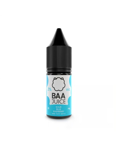 Sour Blue Raspberry Baa Juice Nic Salt | 4 for £10