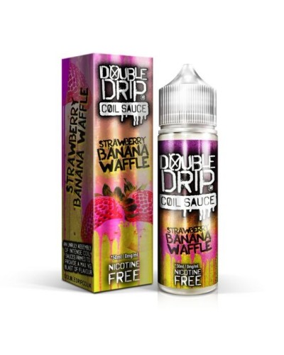 Strawberry Banana Waffle DOUBLE DRIP Coil Sauce | Buy 2 get 3rd for £1