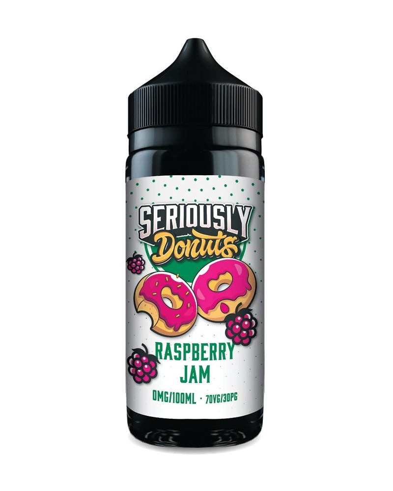 Raspberry Jam Doozy Seriously Doughnuts 100ml | Buy 2 Get 3rd £1