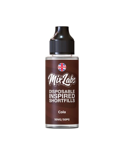 Cola Mix Labs Shortfill 100ml | Buy 2 get 3rd for £3