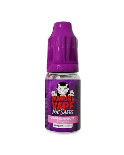 Passionfruit Splash Vampire Vape Nic Salt | 4 for £10
