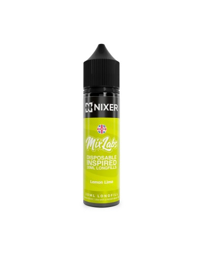 Lemon & Lime Mix Labs Longfill by NIXER