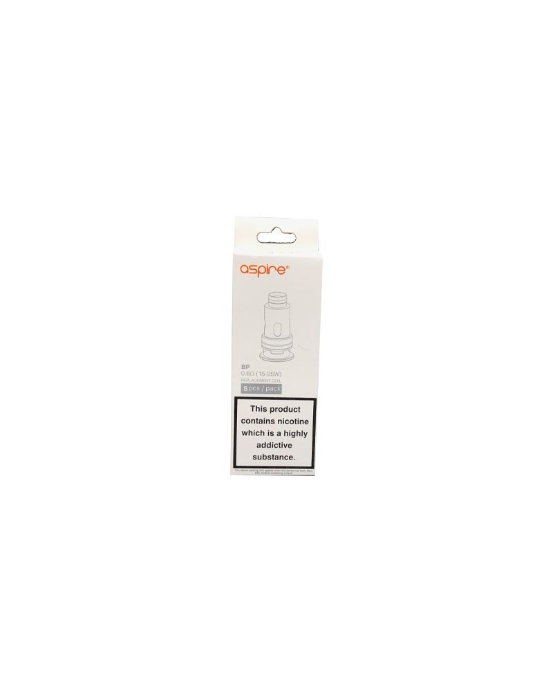 0.3ohm,0.6ohm Aspire BP COIL 5 PACK