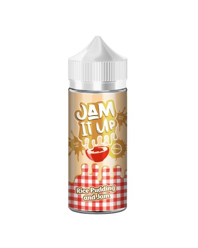 Jam it up rice pudding and jam 100ml eliquid