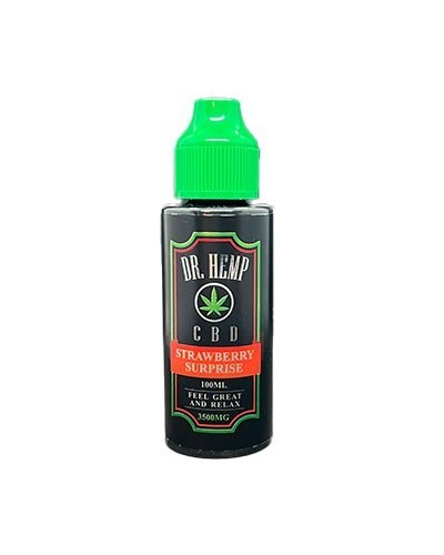 Dr Hemp Strawberry Surprise CBD eliquid. 100ml