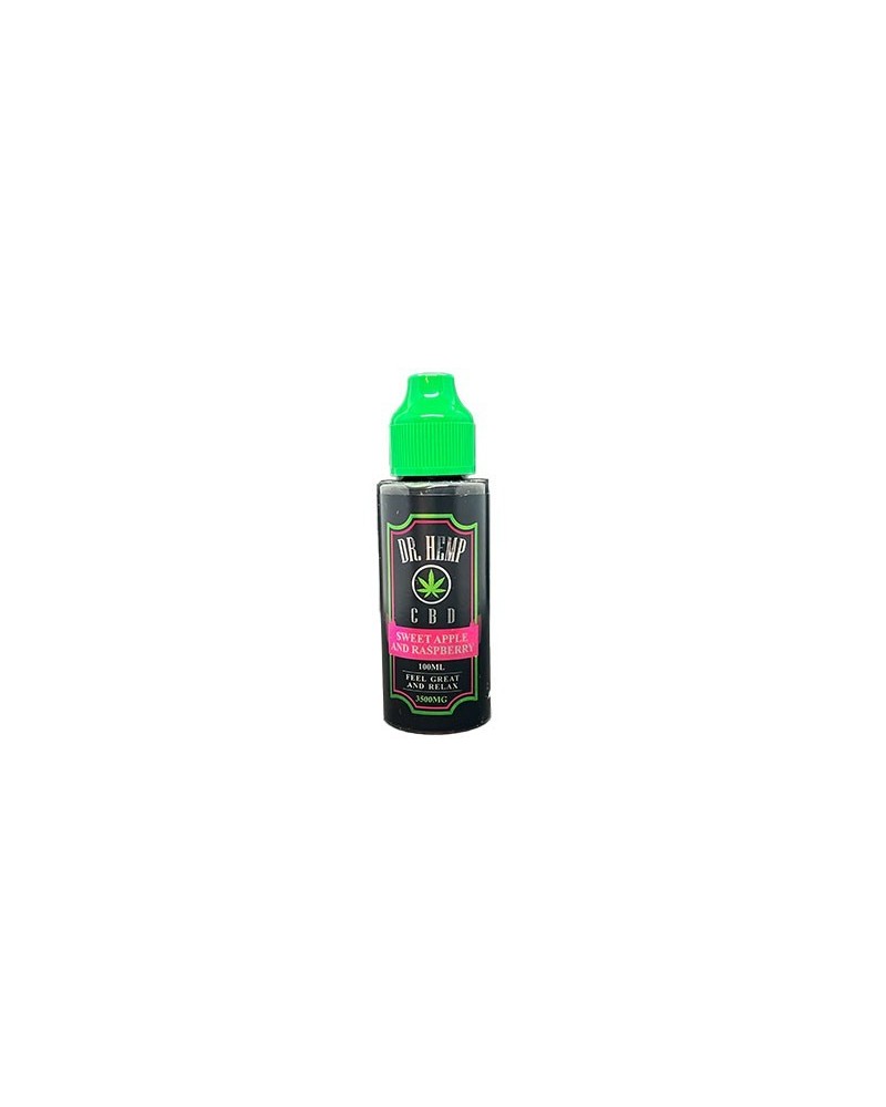 Dr Hemp Sweet Apple & Raspberry CBD 100ml Eliquid