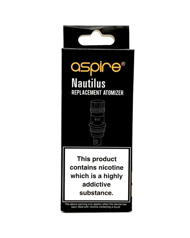 1.6ohm,1.8ohm,0.7ohm Aspire NAUTILUS 5 PACK