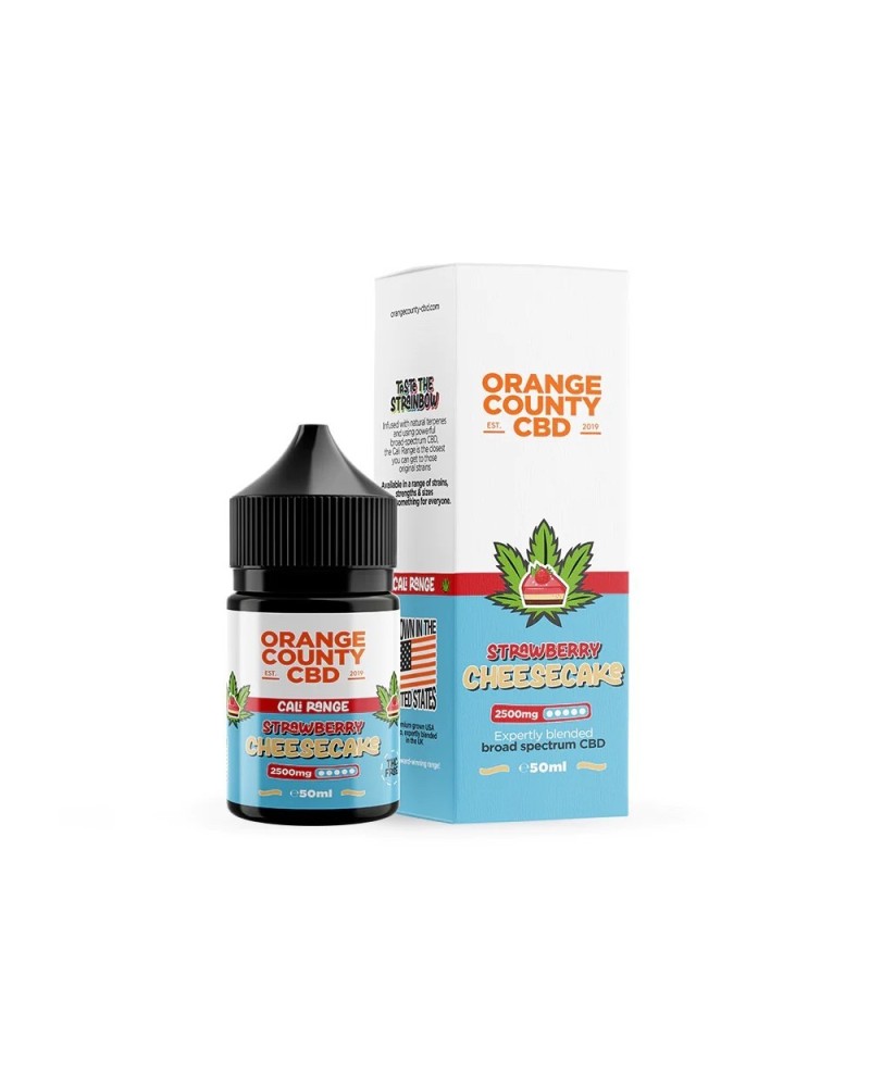 Strawberry cheesecake CBD E-Liquid (50ml) by Orange County